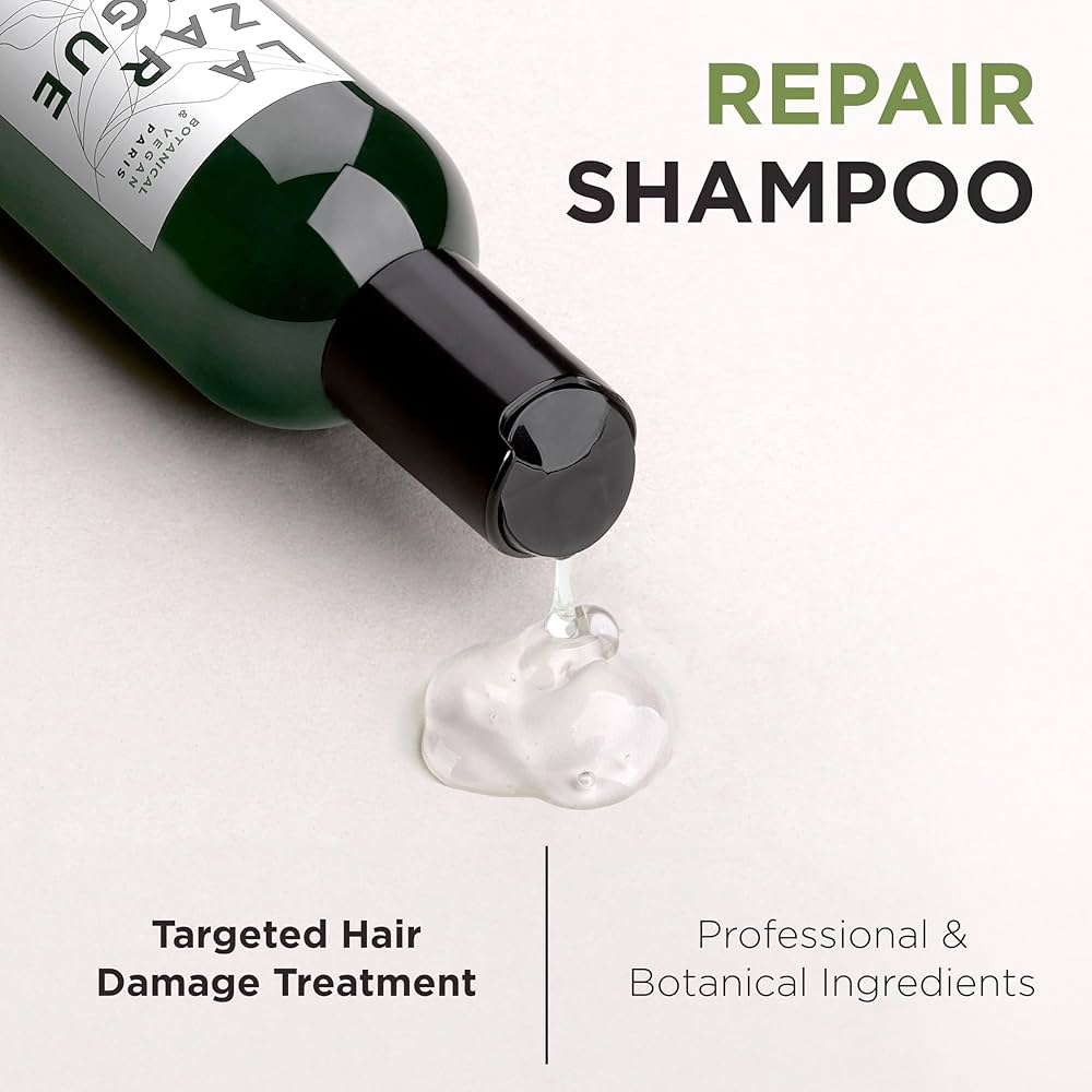 Amazon.com: Lazartigue Repair Shampoo, Vegetal Keratin